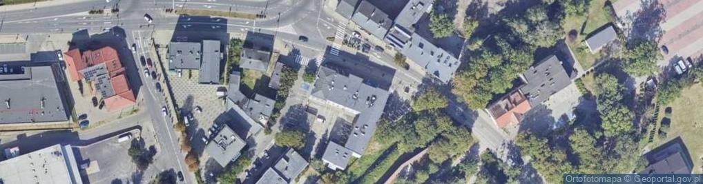 Zdjęcie satelitarne Przedsiębiorstwo Usług Geodezyjno Kartograficznych Pryzmat Hejnowski Jerzy Wardowski Krzysztof