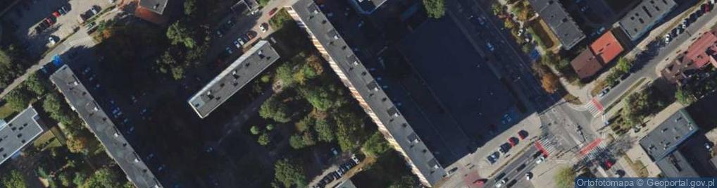 Zdjęcie satelitarne Przedsiębiorstwo Usług Geodezyjnych Geos