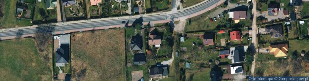 Zdjęcie satelitarne Przedsiębiorstwo Usług Geodezyjnych i Kartograficznych Geometra