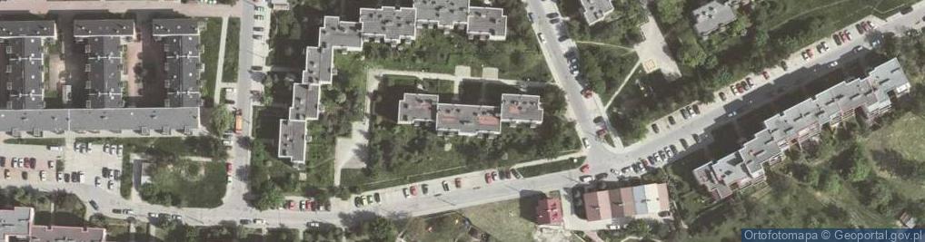Zdjęcie satelitarne Przedsiębiorstwo Usług Geodezyjnych i Kartograficznych Info Geo