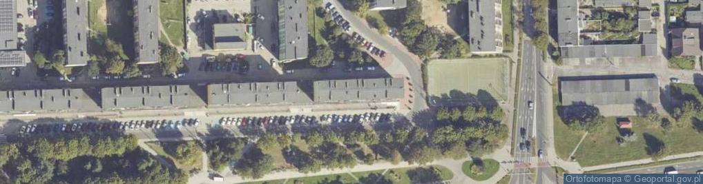 Zdjęcie satelitarne Przedsiębiorstwo Usług Geodezyjnych i Kartograficznych Koncesjon