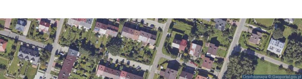 Zdjęcie satelitarne Przedsiębiorstwo Usług Geodezyjnych i Kartograficznych MGR Inż