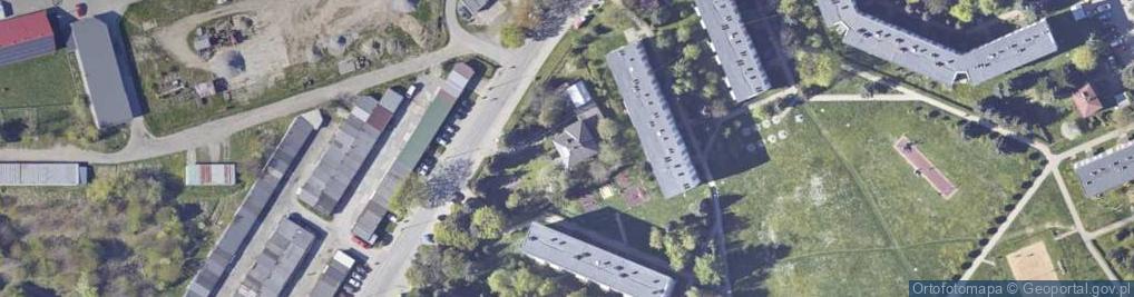 Zdjęcie satelitarne Przedsiębiorstwo Usług Geodezyjnych Marcin Jucha