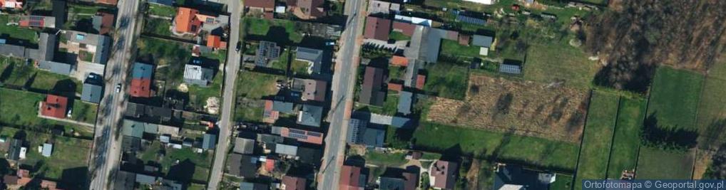 Zdjęcie satelitarne Przedsiębiorstwo Usług Transportowych 100 MIL Bierzanowski