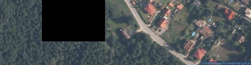 Zdjęcie satelitarne Przedsiębiorstwo Usług Transportowych Handel Materiałami Budowlanymi Trans Bór