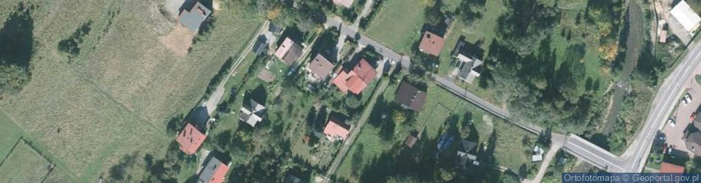 Zdjęcie satelitarne Przedsiębiorstwo Usług Turystycznych Widok