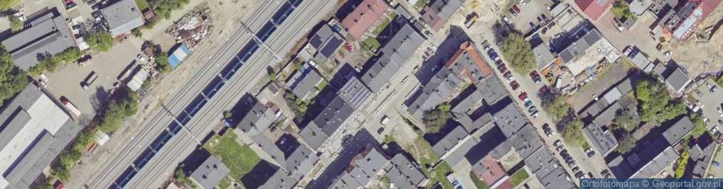 Zdjęcie satelitarne Przedsiębiorstwo Usługowe Wok B z Tokarz