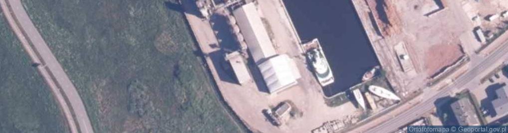 Zdjęcie satelitarne Przedsiębiorstwo Usługowo-Handlowe Agro-Port Darłowo Leszek Dydyna