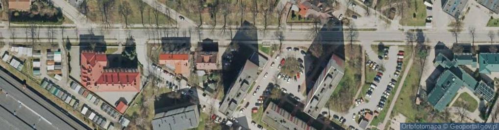 Zdjęcie satelitarne Przedsiębiorstwo Usługowo Handlowe Angela