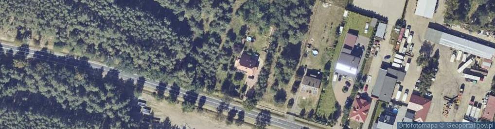 Zdjęcie satelitarne Przedsiębiorstwo Usługowo - Handlowe Dam-Mar Damian Szymankiewicz