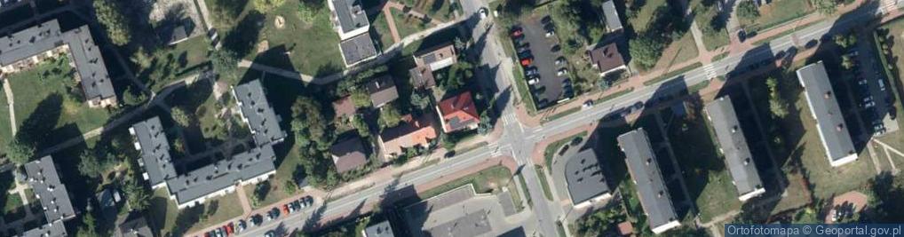 Zdjęcie satelitarne Przedsiębiorstwo Usługowo Handlowe Danemi Andrzej Klamka Technologie Ekologiczne