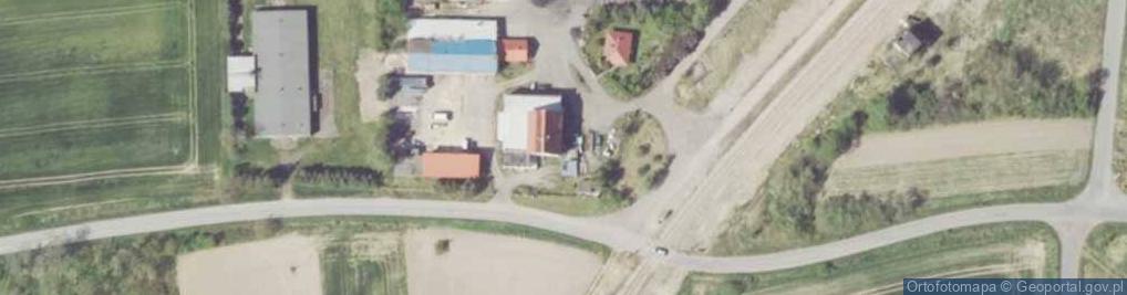 Zdjęcie satelitarne Przedsiębiorstwo Usługowo - Handlowe Dom - Rol Dorota Janocha