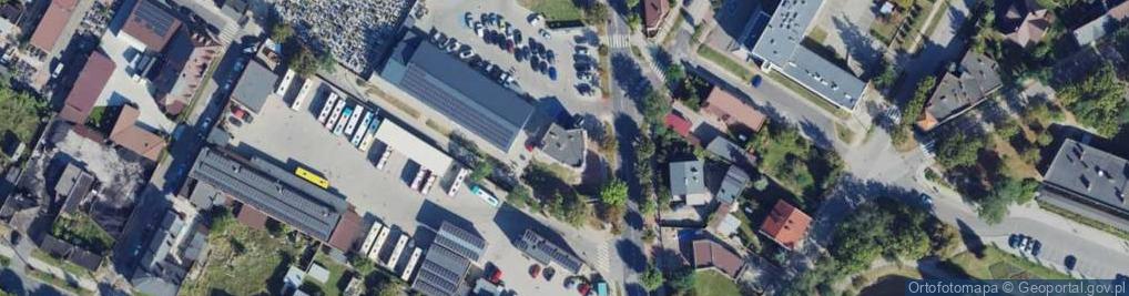 Zdjęcie satelitarne Przedsiębiorstwo Usługowo Handlowe Ewa Ozdowska