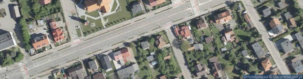 Zdjęcie satelitarne Przedsiębiorstwo Usługowo Handlowe Ewik