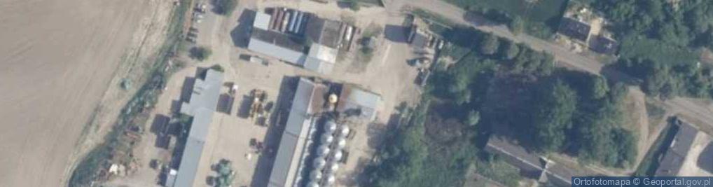 Zdjęcie satelitarne Przedsiębiorstwo Usługowo Handlowe G&T SC Wytwórnia Pasz Grabowiec - Eugeniusz Gliński