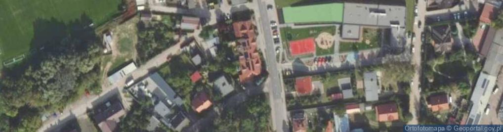 Zdjęcie satelitarne Przedsiębiorstwo Usługowo Handlowe Geo Med