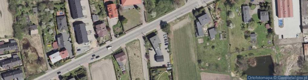 Zdjęcie satelitarne Przedsiębiorstwo Usługowo Handlowe Inex Kot Dariusz Węsierski Sławomir