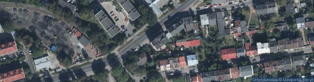 Zdjęcie satelitarne Przedsiębiorstwo Usługowo Handlowe Kombo