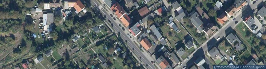 Zdjęcie satelitarne Przedsiębiorstwo Usługowo Handlowe Legar