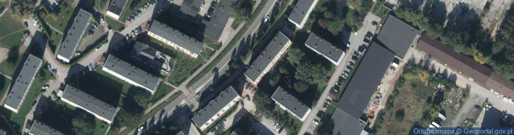 Zdjęcie satelitarne Przedsiębiorstwo Usługowo Handlowe Makra Maria Krawczyk