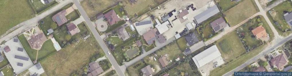 Zdjęcie satelitarne Przedsiębiorstwo Usługowo - Handlowe Monter Aleksander Nowak