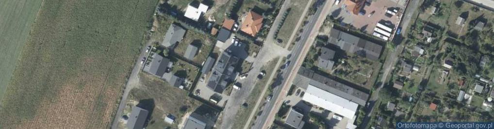 Zdjęcie satelitarne Przedsiębiorstwo Usługowo Handlowe Odys Rożek Spółka Jawna