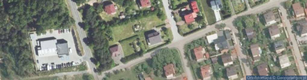 Zdjęcie satelitarne Przedsiębiorstwo Usługowo Handlowe Okti
