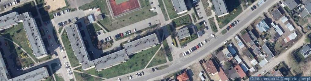 Zdjęcie satelitarne Przedsiębiorstwo Usługowo Handlowe Parkiety