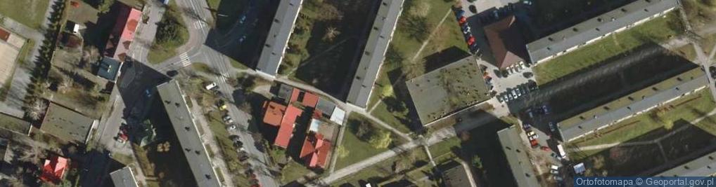 Zdjęcie satelitarne Przedsiębiorstwo Usługowo Handlowe Tradwit