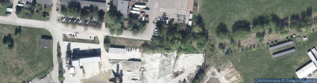 Zdjęcie satelitarne Przedsiębiorstwo Usługowo Handlowe Transel
