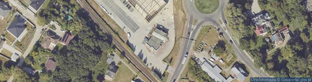Zdjęcie satelitarne Przedsiębiorstwo Usługowo Handlowe Wamax J Kras i w Sławiński