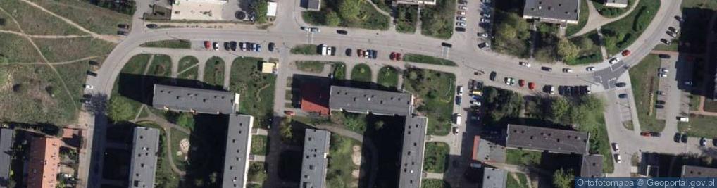 Zdjęcie satelitarne Przedsiębiorstwo Usługowo Handlowe