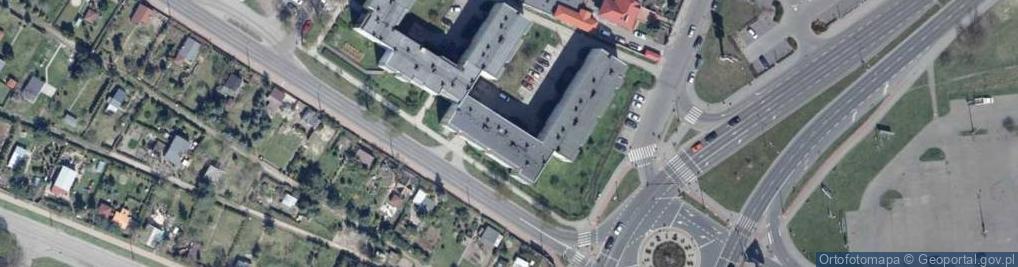 Zdjęcie satelitarne Przedsiębiorstwo Usługowo Handlowe