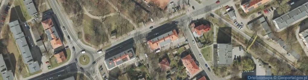 Zdjęcie satelitarne Przedsiębiorstwo Usługowo Handlowe