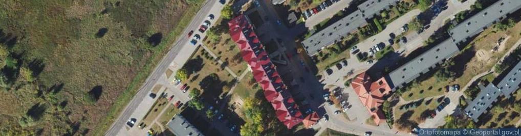 Zdjęcie satelitarne Przedsiębiorstwo Usługowo Handlowe