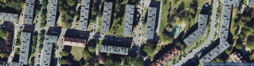 Zdjęcie satelitarne Przedsiębiorstwo Usługowo Handlowe