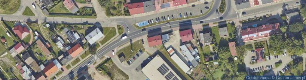 Zdjęcie satelitarne Przedsiębiorstwo Usługowo Handlowe