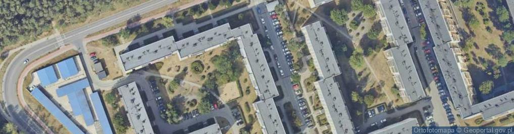 Zdjęcie satelitarne Przedsiębiorstwo Usługowo Handlowo Produkcyjne Arad