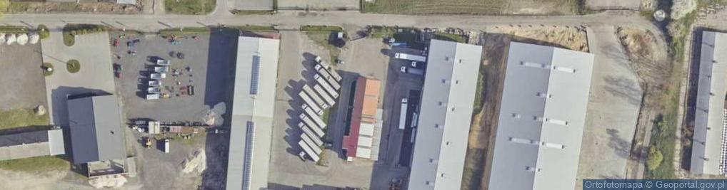 Zdjęcie satelitarne Przedsiębiorstwo Usługowo Handlowo Spedycyjne Kama Import Export Antoni Krzymiński