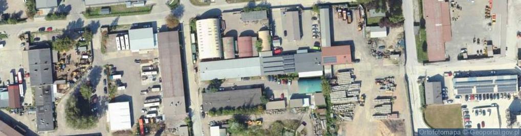 Zdjęcie satelitarne Przedsiębiorstwo Usługowo Produkcyjne Notech