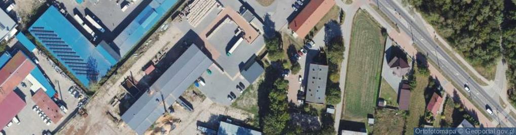 Zdjęcie satelitarne Przedsiębiorstwo Usługowo Produkcyjno Handlowe Monrol