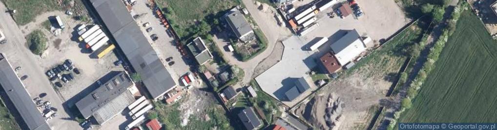 Zdjęcie satelitarne Przedsiębiorstwo-Usługowo-Produkcyjno-Handlowe Rakowski Zdzisław Rakowski