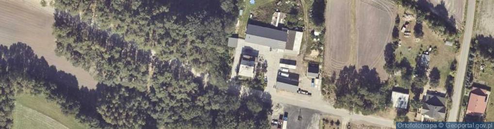 Zdjęcie satelitarne Przedsiębiorstwo Usługowo-Transportowe Sapikowski Wojciech