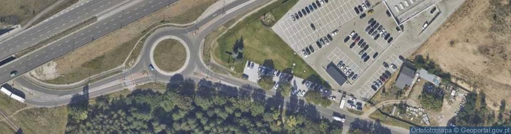 Zdjęcie satelitarne Przedsiębiorstwo Wielobranż Pawkam Pawlus Józef Kamiński Bogdan