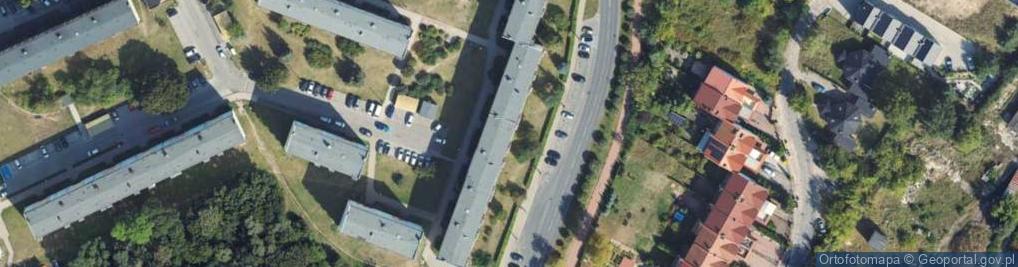 Zdjęcie satelitarne Przedsiębiorstwo Wielobranżowe Arex