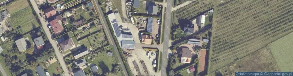Zdjęcie satelitarne Przedsiębiorstwo Wielobranżowe Certo Wiatr