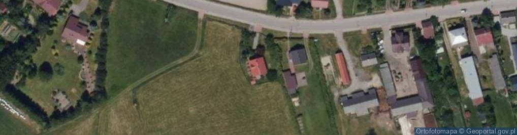 Zdjęcie satelitarne Przedsiębiorstwo Wielobranżowe Drebet w Ogrodniczkach k.Juchnowca Grzegorz Bieryło - Wspólnik Spółki Cywilnej