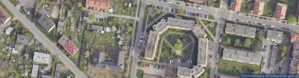 Zdjęcie satelitarne Przedsiębiorstwo Wielobranżowe Drogowskaz