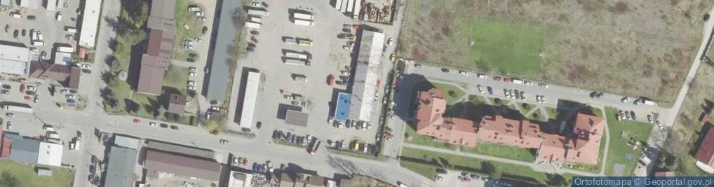 Zdjęcie satelitarne Przedsiębiorstwo Wielobranżowe Drogtis w Likwidacji