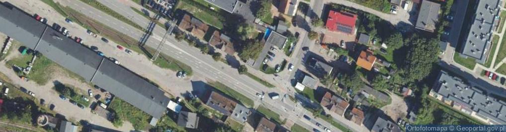 Zdjęcie satelitarne Przedsiebiorstwo Wielobranżowe Duet